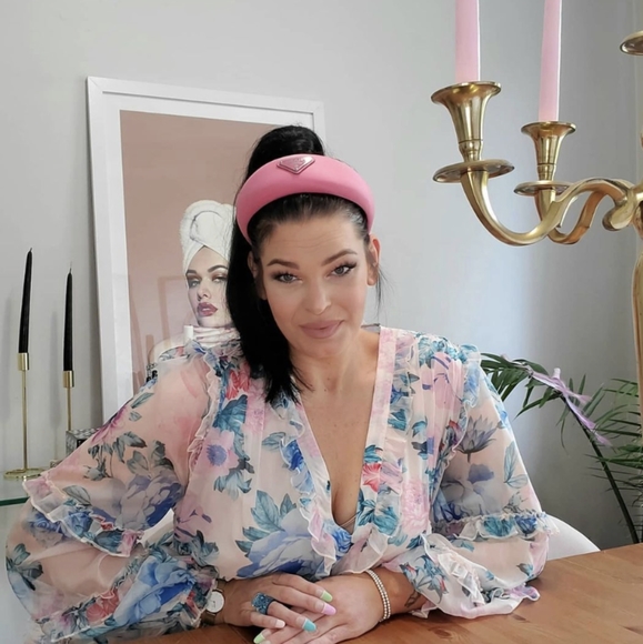 PRADA RE NYLON HEADBAND - Picture 9 of 11